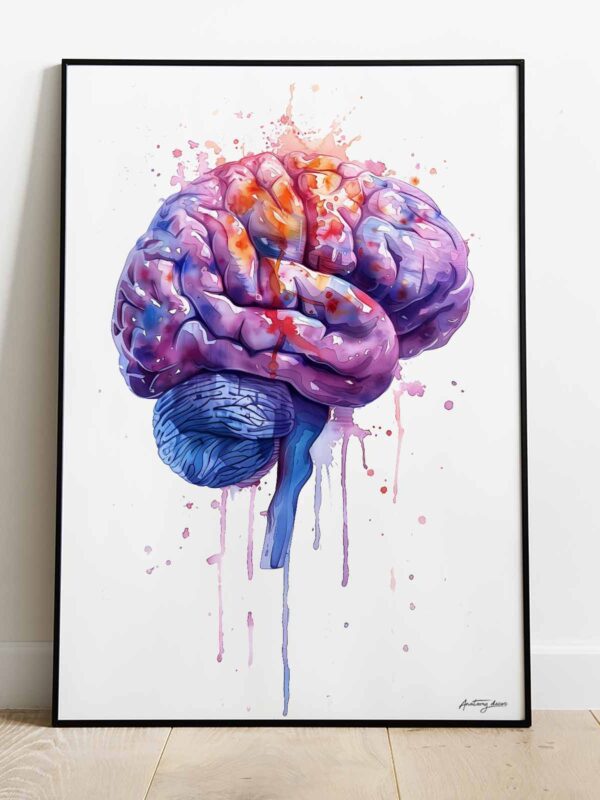 plakat mózg