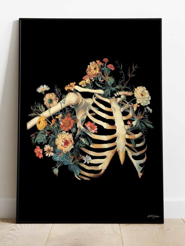 plakat klatka piersiowa