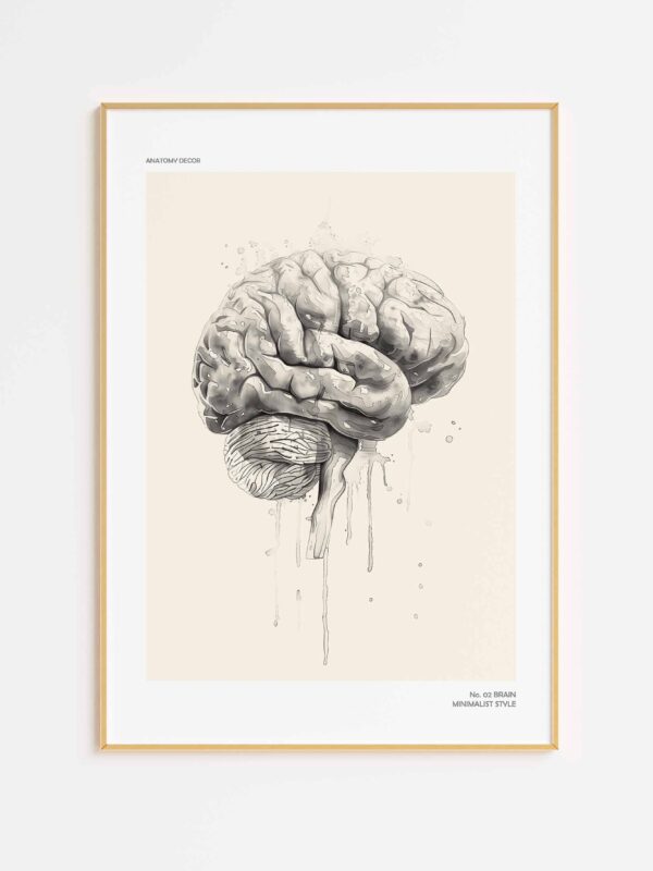 plakat mózg